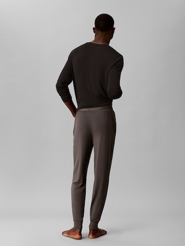 Calvin Klein Pyjamahose in Grau
