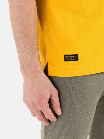 CAMEL ACTIVE Poloshirt in Gelb