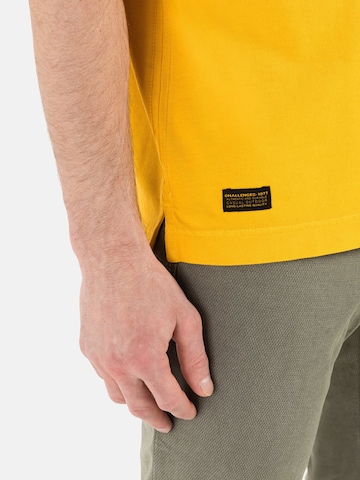 CAMEL ACTIVE Poloshirt in Gelb