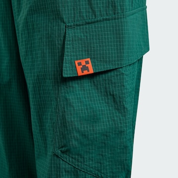 ADIDAS TERREX - regular Pantalón de montaña 'Adidas x Minecraft' en verde