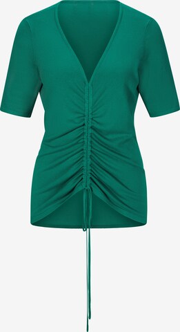 Pull-over heine en vert : devant