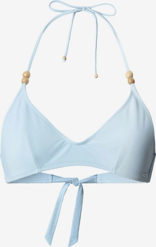 Triangle Hauts de bikini Pepe Jeans en bleu : devant