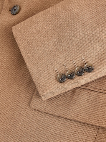 Next Regular fit Business blazer in Brown