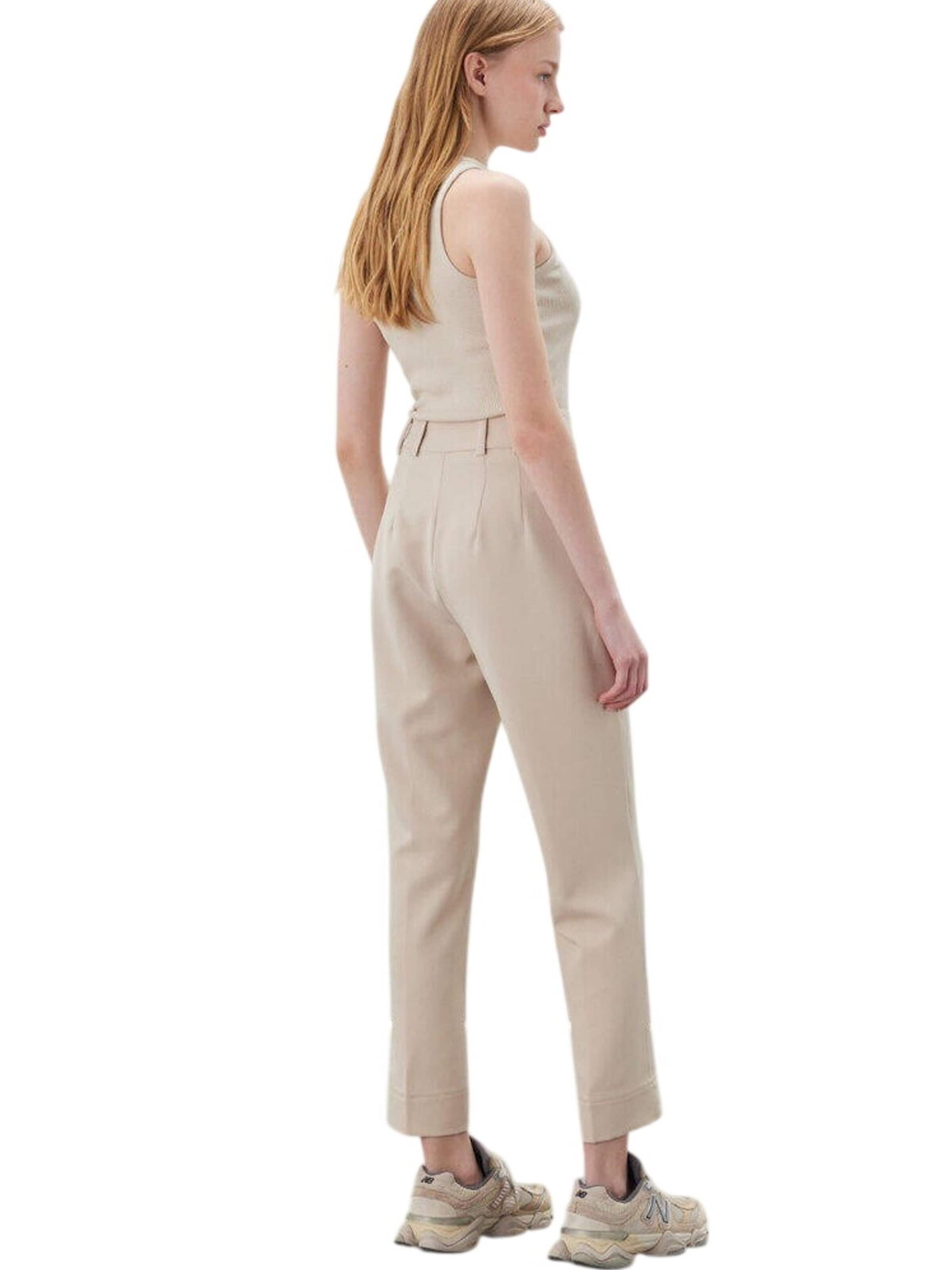 MANUKA Regular Broek in Beige