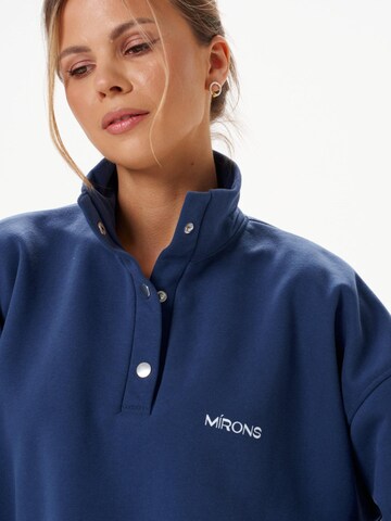 Felpa 'Stay True' di MIRONS in blu