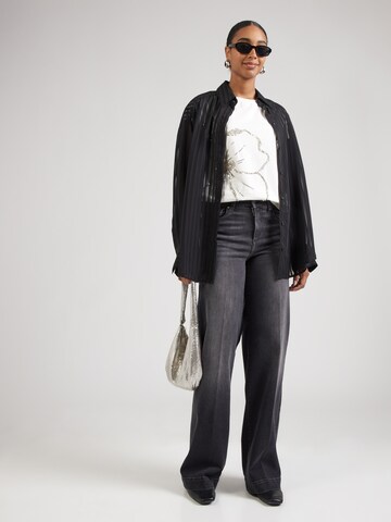 Tricou de la s.Oliver BLACK LABEL pe bej
