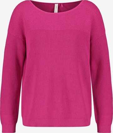 GERRY WEBER Pullover (GOTS) in Pink: predná strana