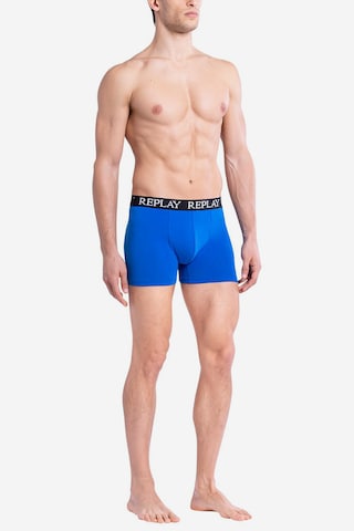 REPLAY Boxershorts in Blauw: voorkant