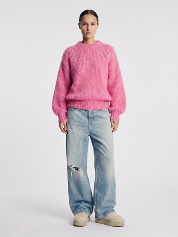 americandreams Oversized Sweater 'Leonnie' in Pink