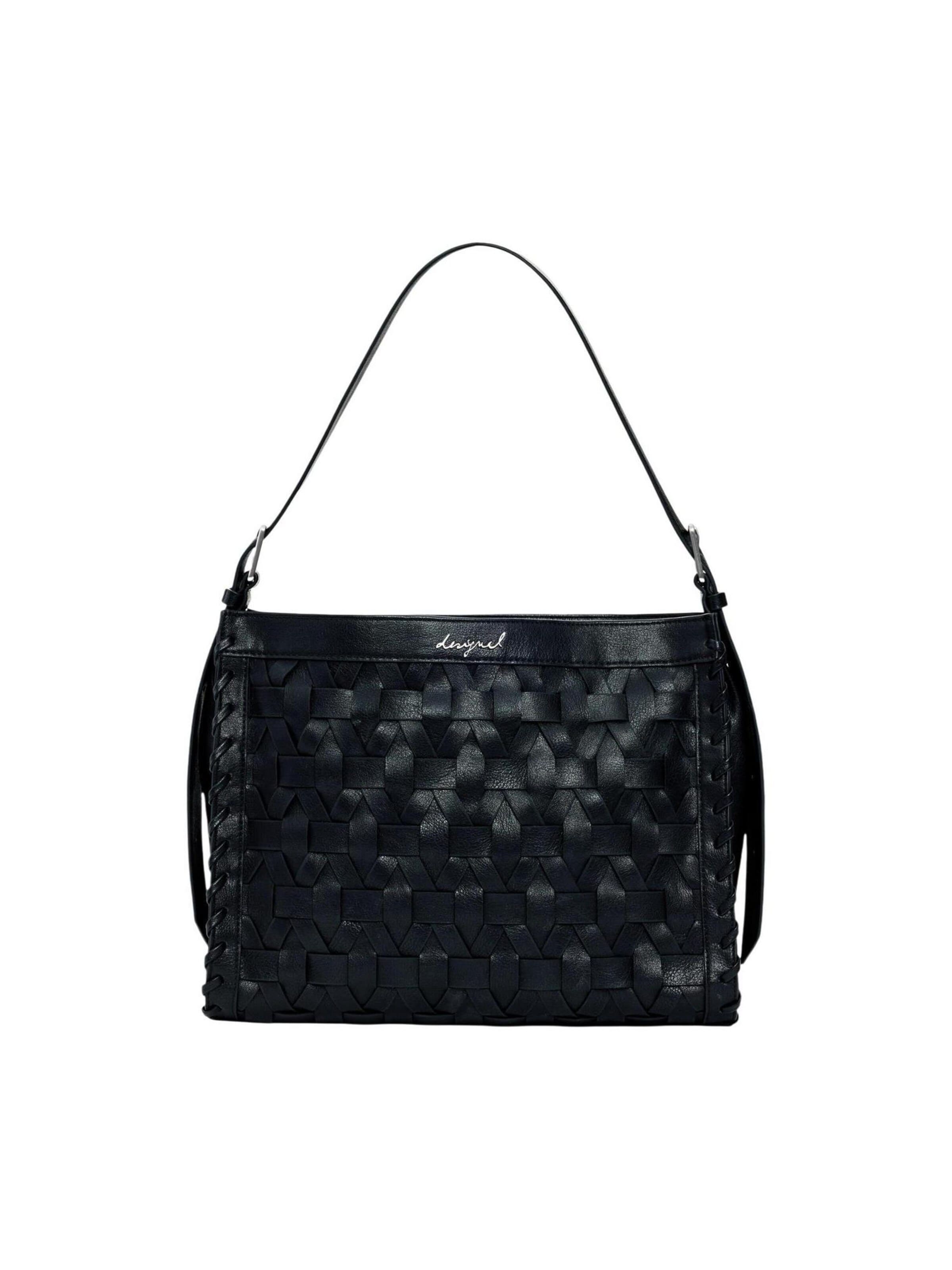 Borsa a spalla in One Size Desigual di colore nero, Visualizzazione prodotti