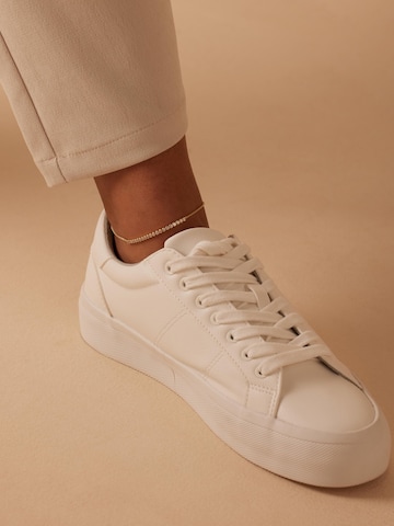 Bijoux de pied Lucardi en or : devant