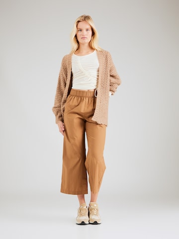 s.Oliver Wide leg Trousers in Brown