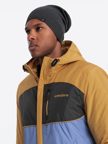 Ombre Cap in Grau