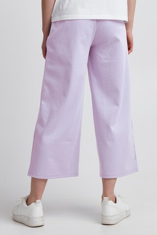 Wide Leg Pantalon à pince 'KATE' ICHI en violet