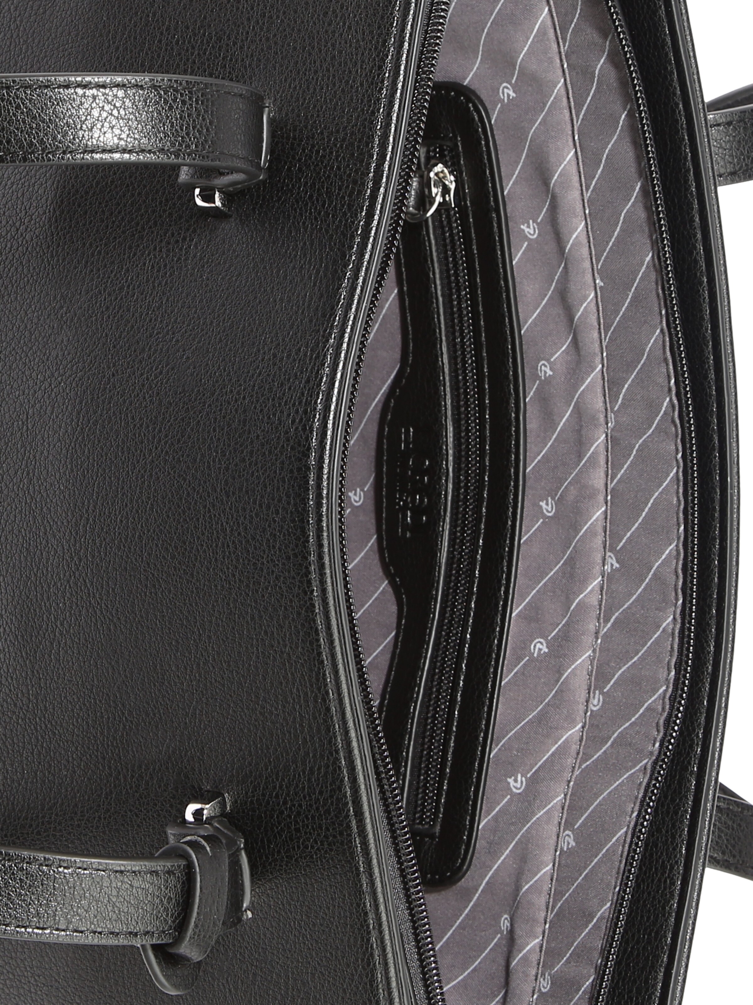 L.CREDI Τσάντα ώμου 'Filippa' σε μαύρο