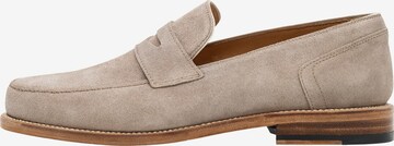 Henry Stevens Classic Flats 'Haywood' in Beige