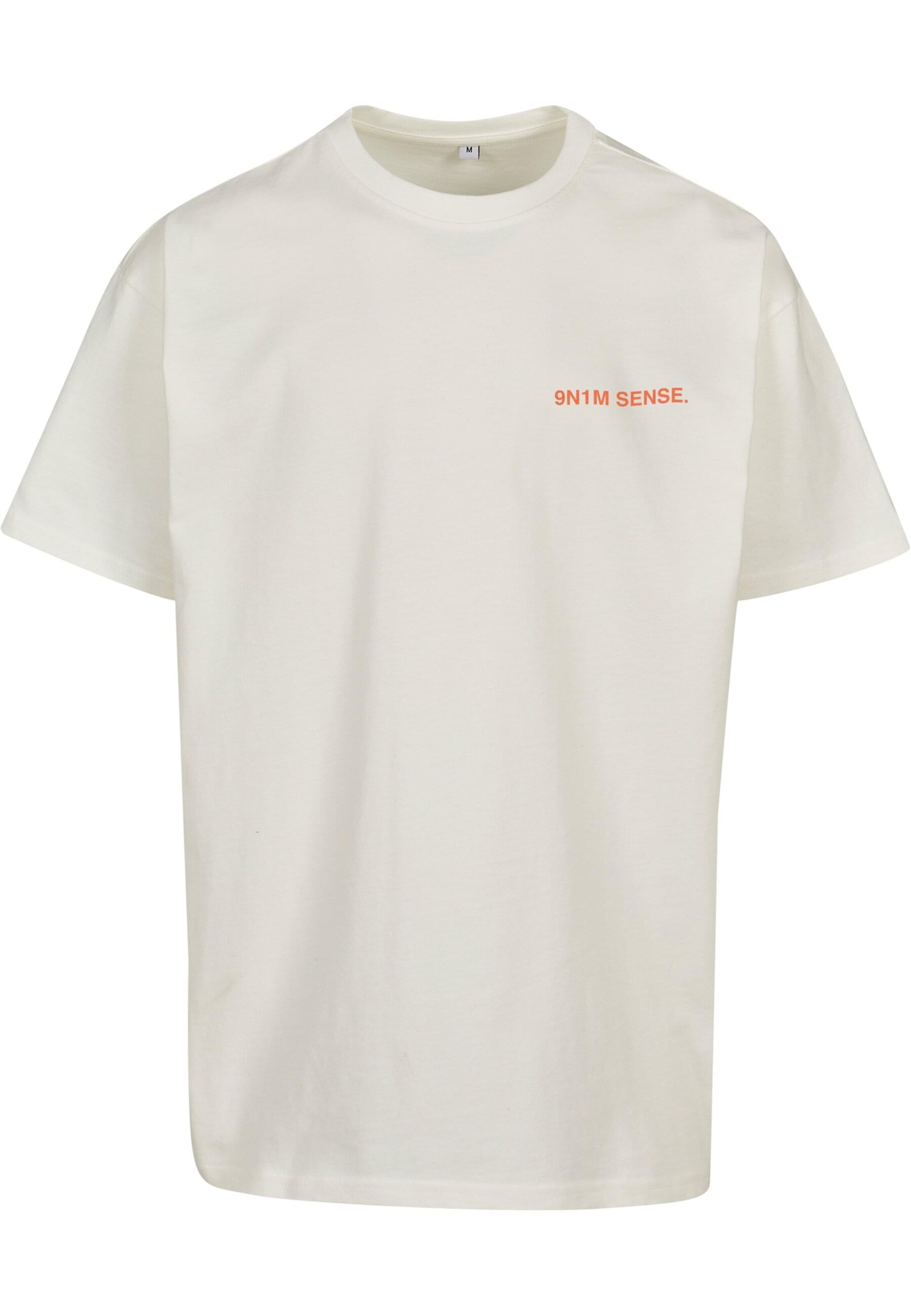 9N1M SENSE Koszulka w kolorze biały: przód