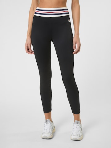 Leggings 'BIENTINA heritage tape active leggings' di FILA in nero: frontale