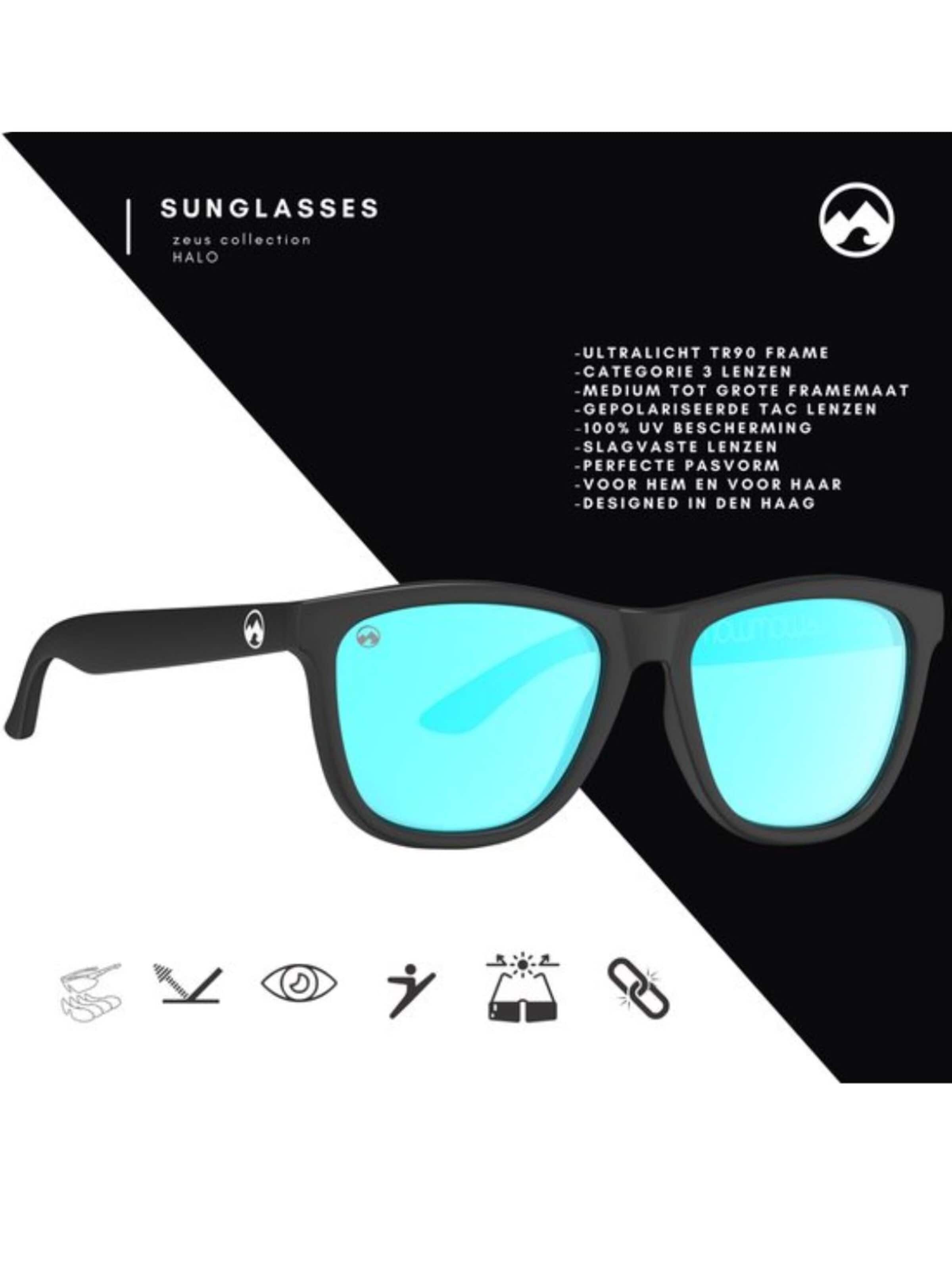 Mowmow - Gafas de sol deportivas 'MowMow Opal LIMITED Sunglasses - Polarized - Men - Women' en azul