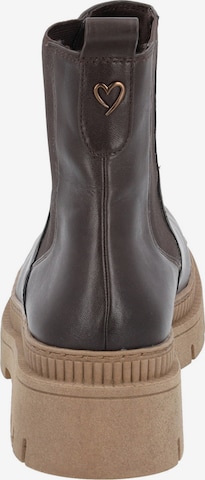 MARCO TOZZI Chelsea Boots '25822' in Braun