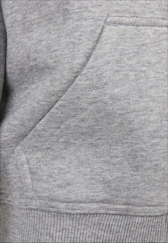 Urban Classics - Sudadera con cremallera en gris