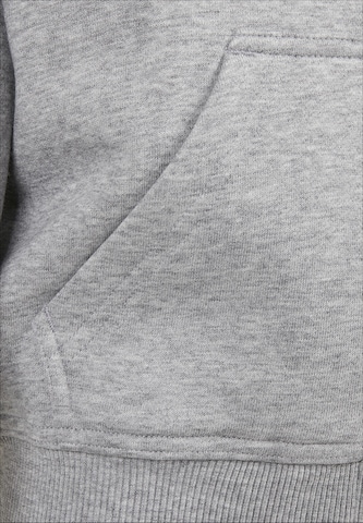 Urban Classics Zip-Up Hoodie in Grey