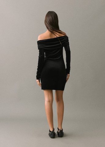 MANGO TEEN Kleid 'Trixiv' in Schwarz