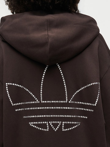 ADIDAS ORIGINALS Свитшот 'STUDDED' в Коричневый