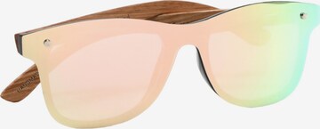 ZOVOZ Sunglasses 'Semreh' in Brown: front