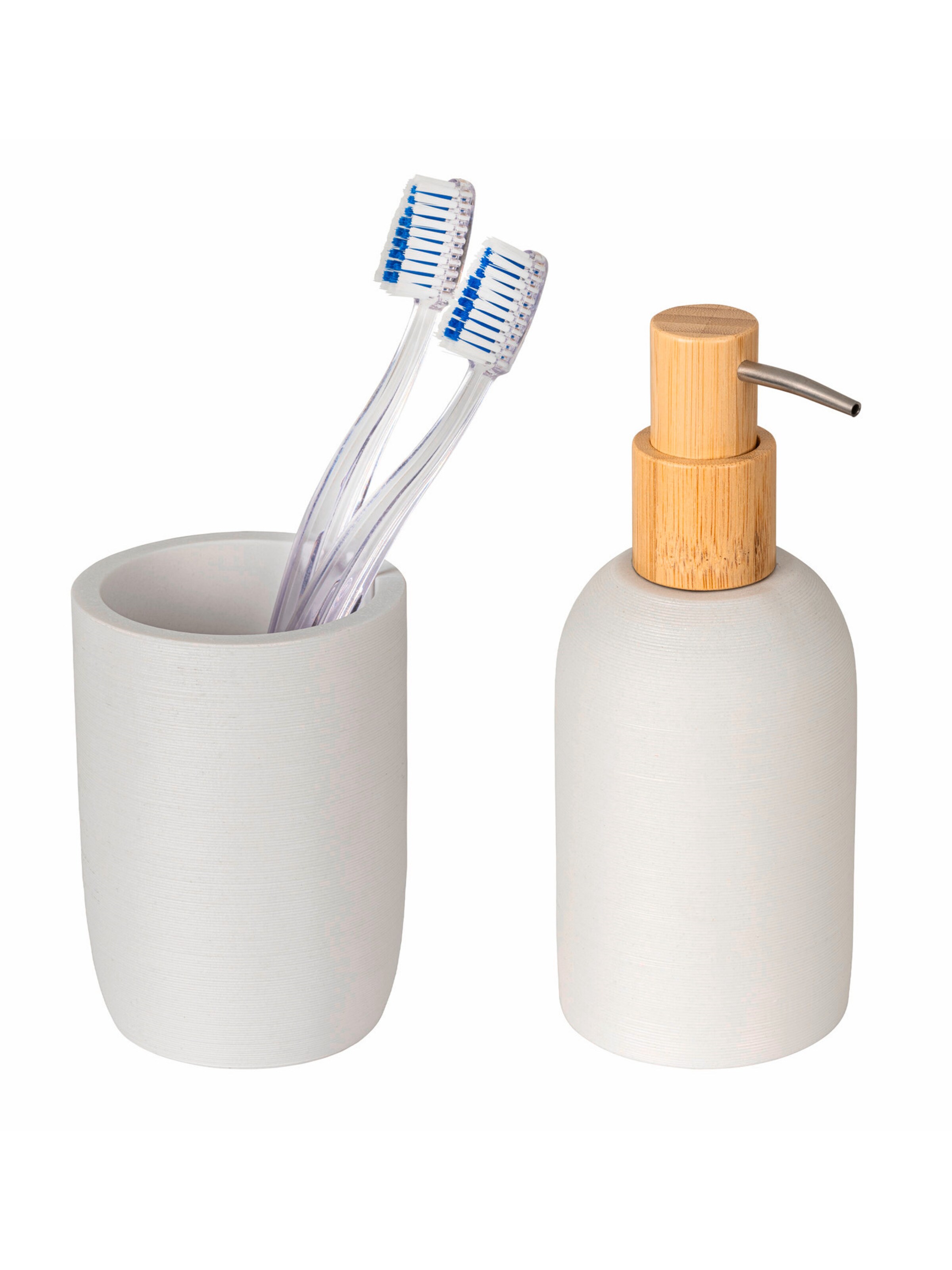 Wenko Bathroom Set 'Altavalle' in White