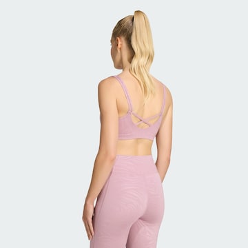 ADIDAS PERFORMANCE - Soutien Bustier Soutien de desporto 'All Me Essentials' em roxo