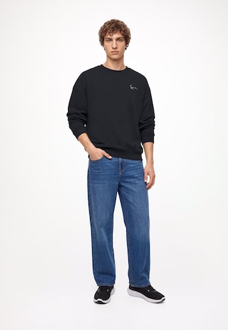 Pull-over 'Signature Oversized Crew' Karl Kani en noir