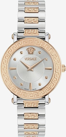 VERSACE Uhr 'Greca Sphere' in Silber: Vorderseite
