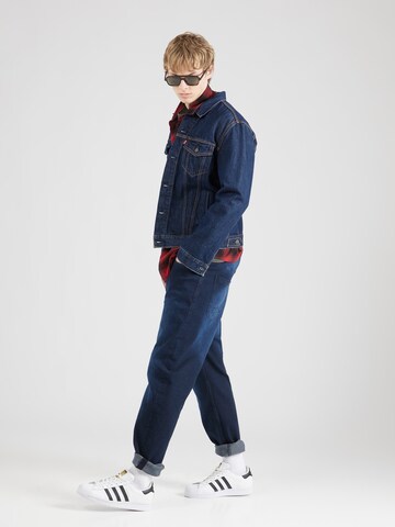 REPLAY Regular fit Button Up Shirt in Red