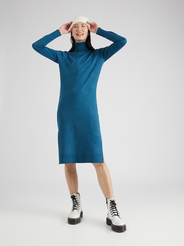SAINT TROPEZ Knitted dress 'Mila' in Blue