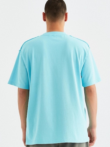 Rockupy Shirt 'Lukas'‌‌‌‌‌‌‌‌ in Blau