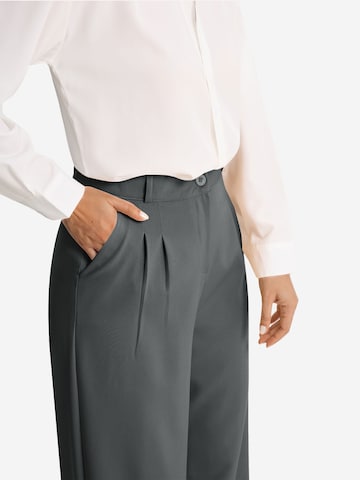 Imily Bela Wide leg Bandplooibroek in Grijs