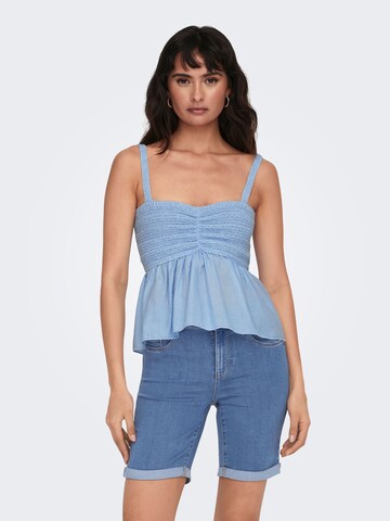 ONLY Top in Blue: front