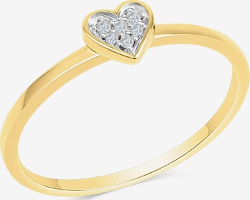 Bague Diamonds by Ellen K. en jaune : devant