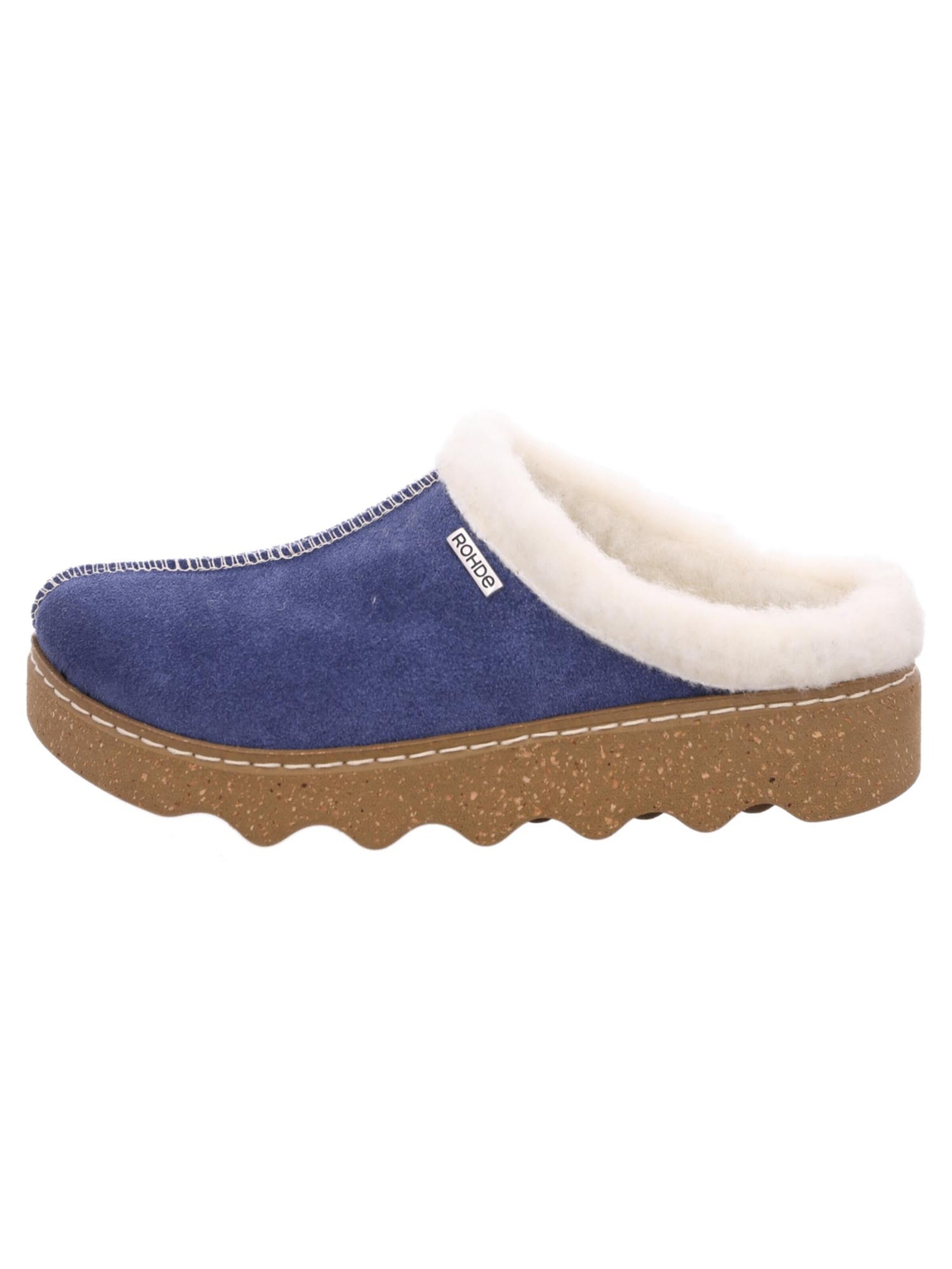 ROHDE Huisschoenen 'Foggia-D' in Blauw: voorkant