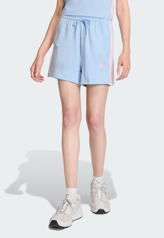 Regular Pantalon de sport 'Essentials' ADIDAS SPORTSWEAR en bleu : devant