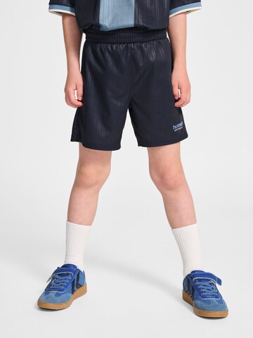 Hummel Regular Sportbroek in Blauw: voorkant