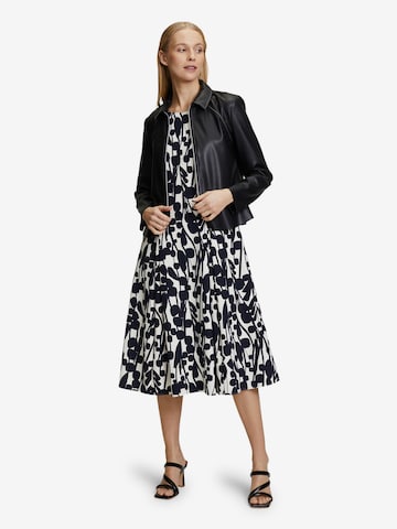 Vera Mont Cocktailkleid mit Print in Weiß