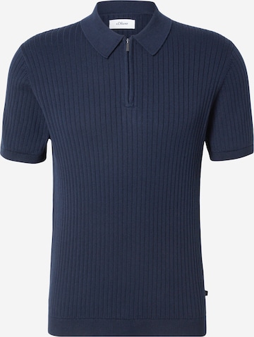 s.Oliver Pullover in Blau: Vorderseite