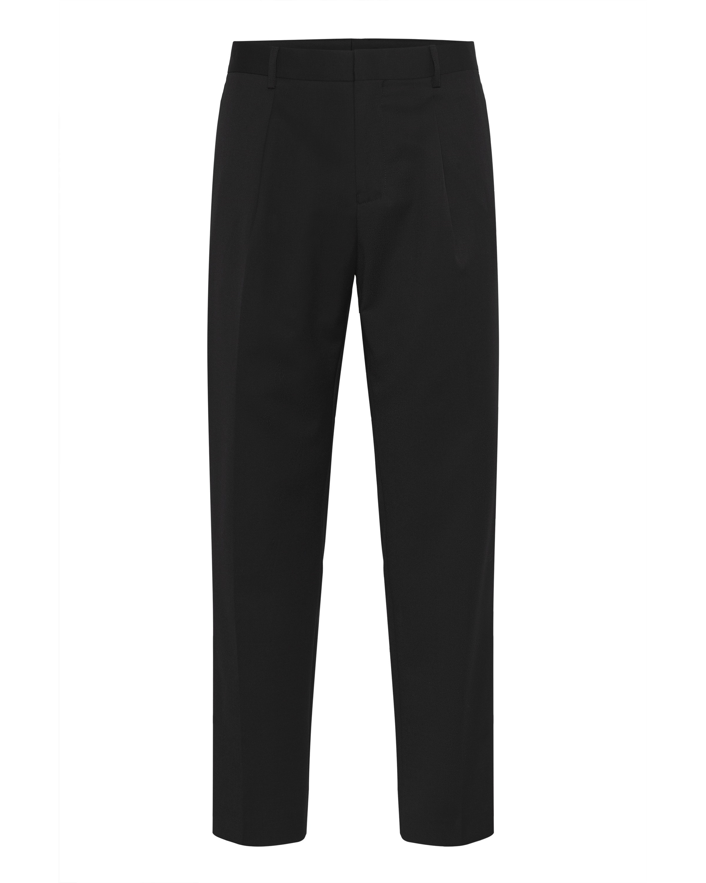 Matinique Regular Pleat-front trousers 'MAweller' in Black