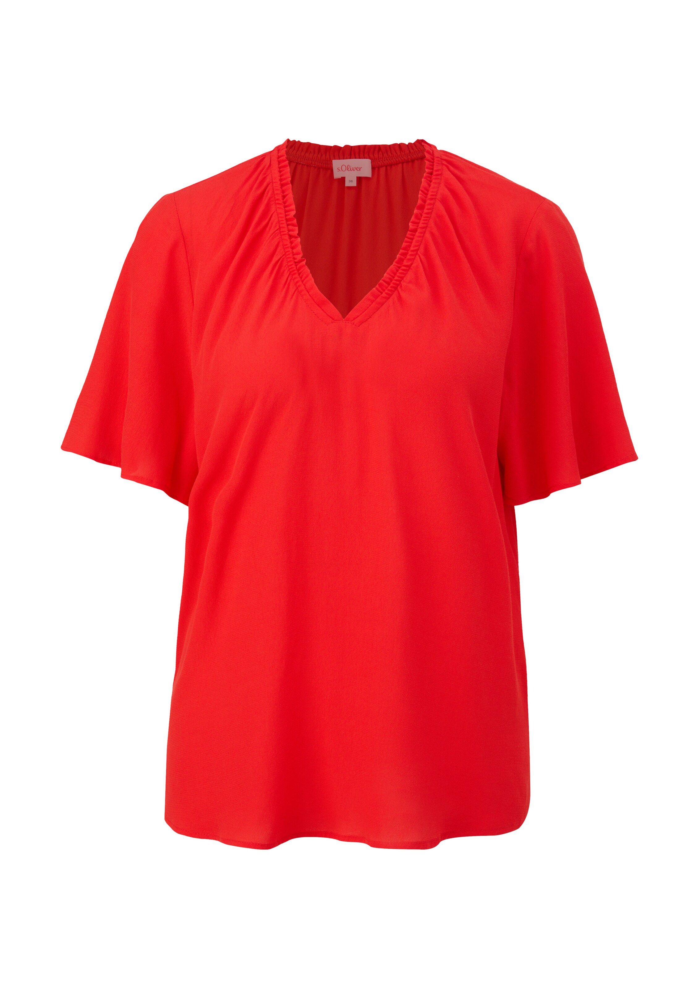 s.Oliver Bluse in Rot: Vorderseite