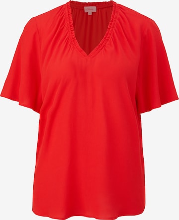 s.Oliver Bluse in Rot: Vorderseite