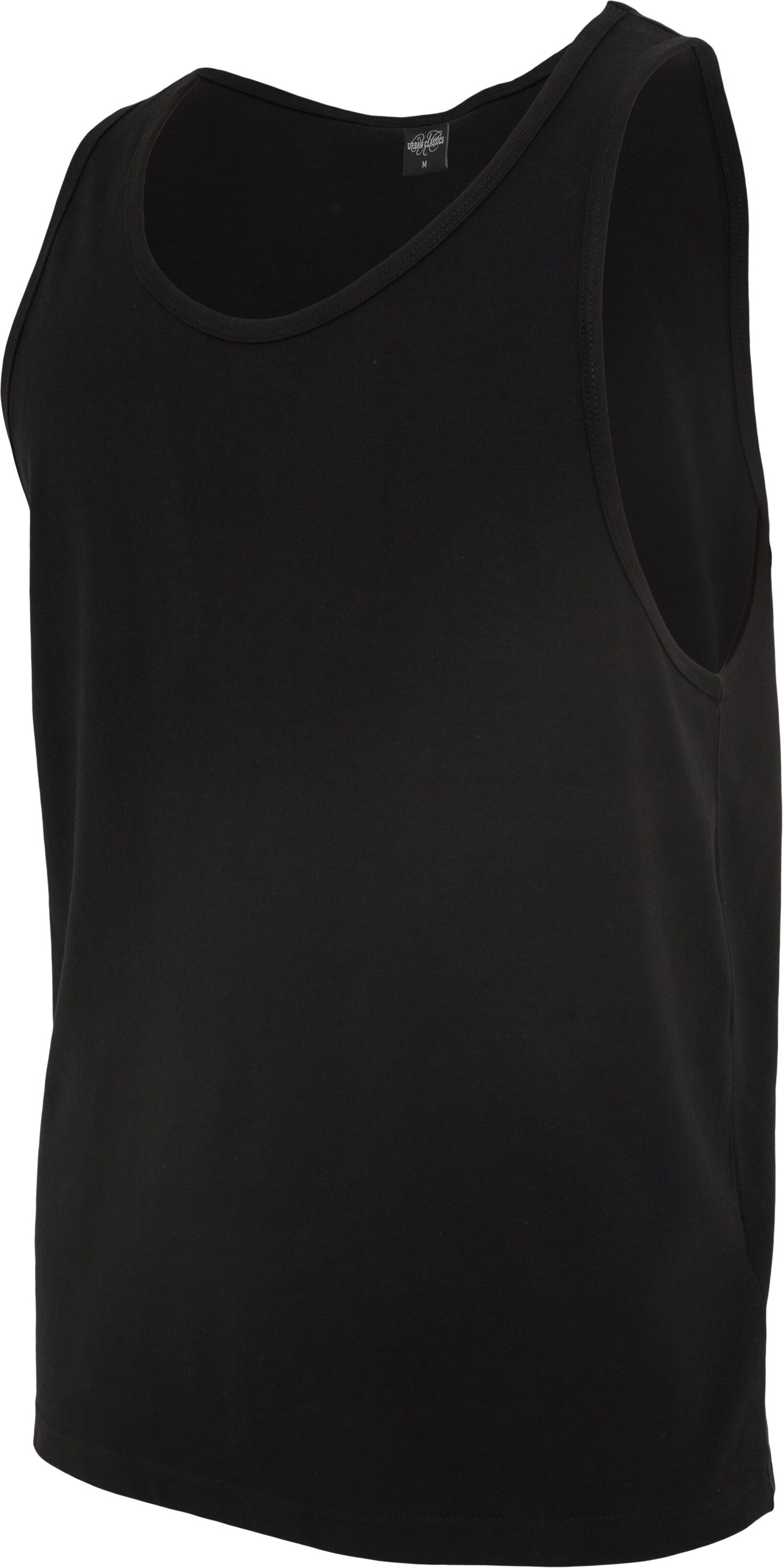Urban Classics Shirt 'Big Tank' in Black: front
