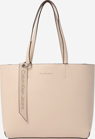 Calvin Klein Jeans - Shopper en beige