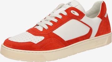 SIOUX Sneakers laag 'Tedroso-704' in Rood: voorkant